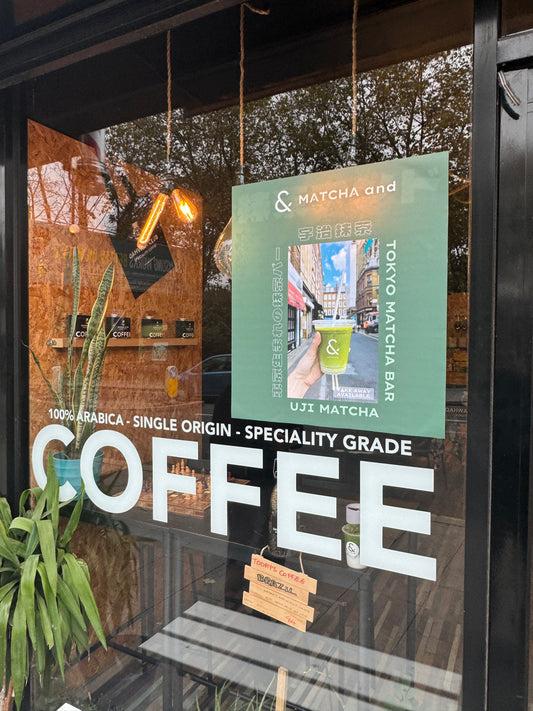 【 09 NOV 2024】 MATCHA and × Speciality coffee shop